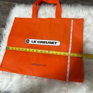Le Creuset Lecreuset large shopping bag orange